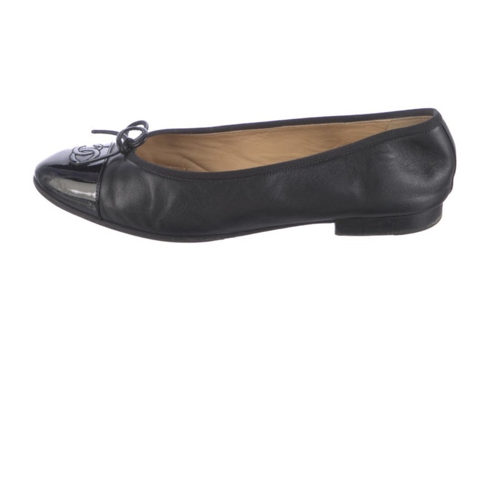 Chanel Cap Toe Ballet Flats